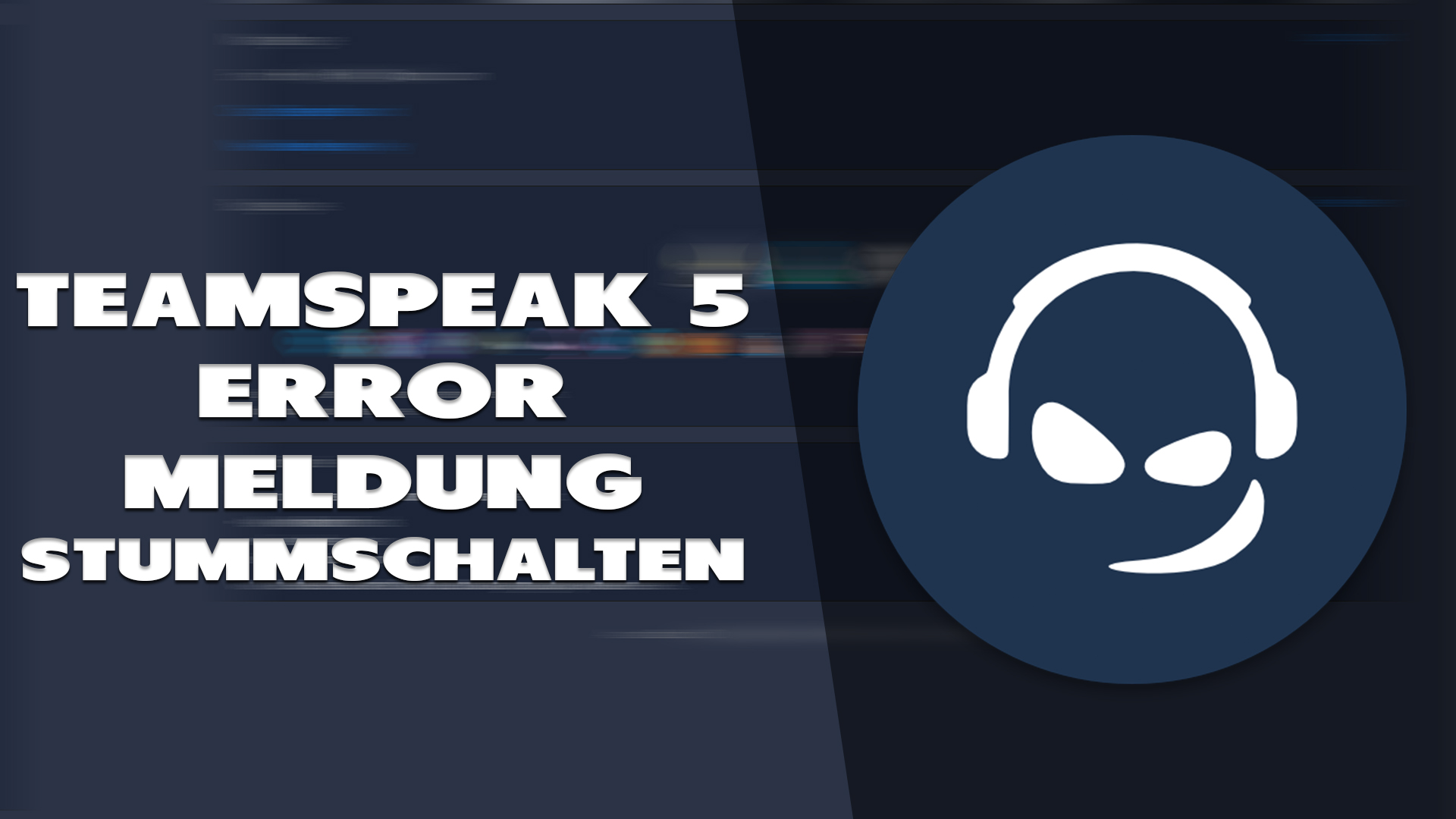 Error Meldung in Teamspeak 5 deaktivieren - Haton.net