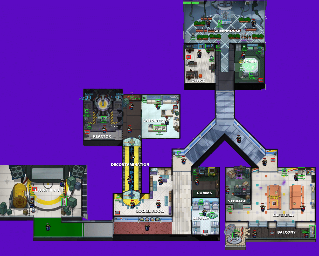 Original Among Us Map