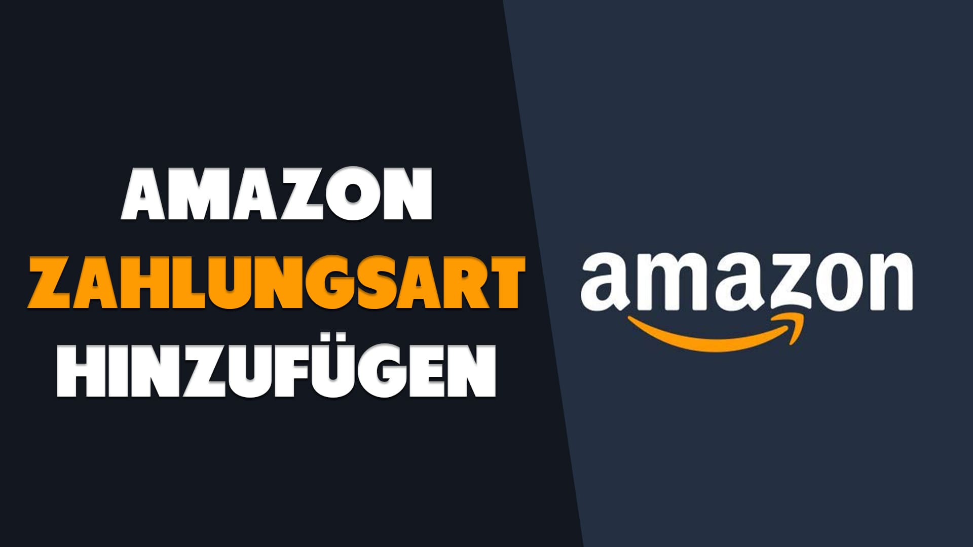 Amazon Zahlungsart Hinzufügen - Haton.net