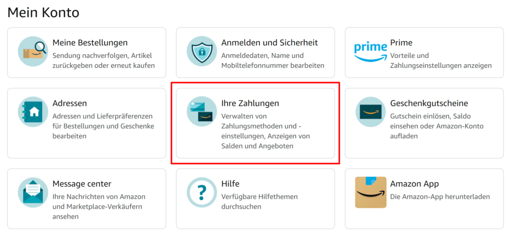 Amazon Zahlungsart Hinzufügen - Haton.net