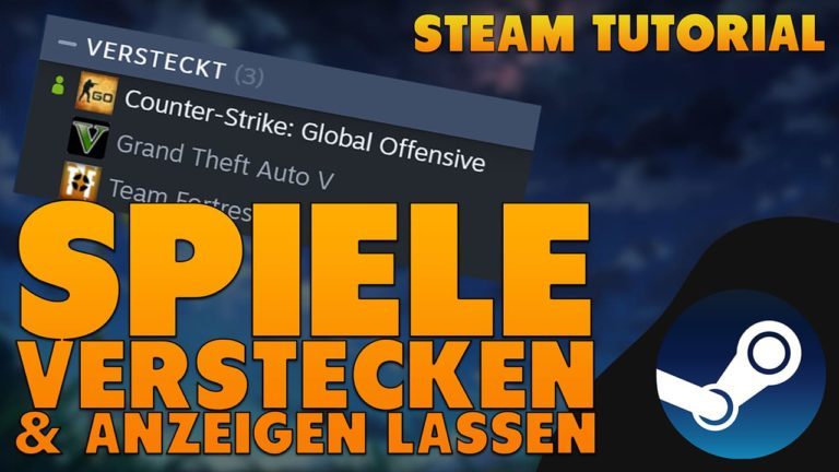 Steam Spiele verstecken und anzeigen lassen - Haton.net